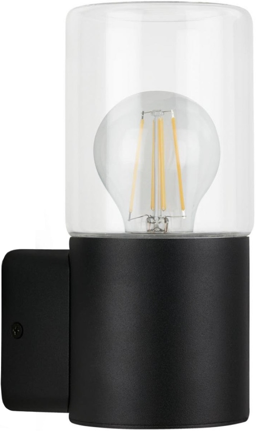 Briloner 320505TF - Spoljašnja zidna lampa 1xE27/12W/230V IP44 crno