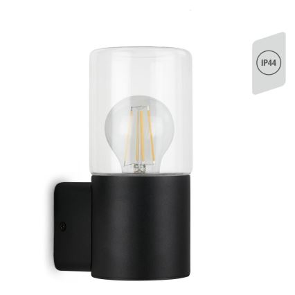 Briloner 320505TF - Spoljašnja zidna lampa 1xE27/12W/230V IP44 crno