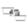 Briloner 3207-018 - LED Plafonjera FRAMES 2xLED/8W/230V