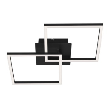 Briloner 3210-015 - LED Prigušiva plafonjera FRAME 2xLED/11W/230V crno