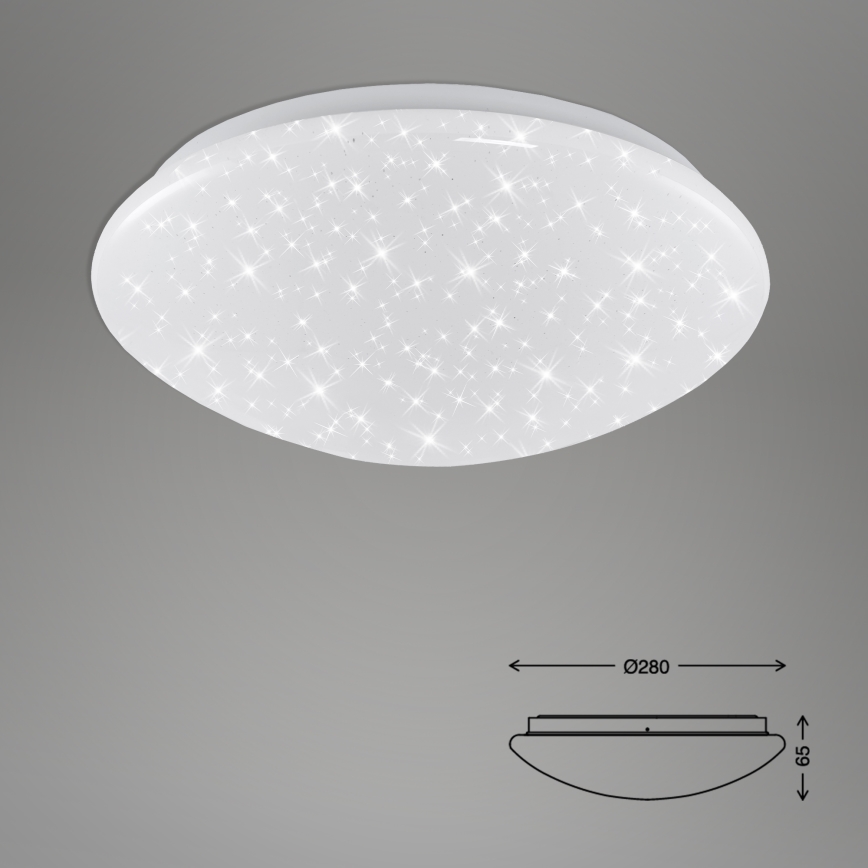 Briloner 3360-016 - LED plafonjera za kupatilo STARRY SKY LED/12W/230V IP44