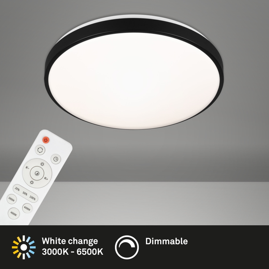 Briloner 3430-015 - LED Prigušiva plafonjera MANNY LED/48W/230V + Daljinski upravljač