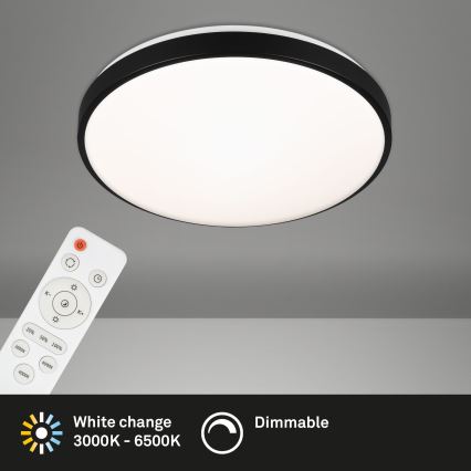Briloner 3430-015 - LED prigušiva stropna svetiljka MANNY LED/48W/230V + daljinski upravljač