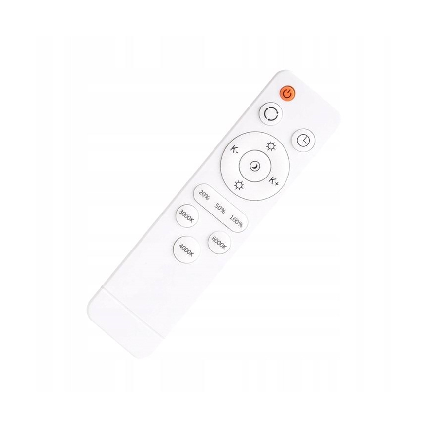 Briloner 3430-015 - LED prigušiva stropna svetiljka MANNY LED/48W/230V + daljinski upravljač