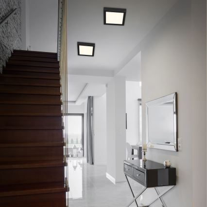 Briloner 3464-415 - LED Plafonjera FIRE LED/12W/230V 17x17 cm