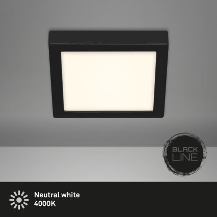 Briloner 3464-415 - LED Plafonjera FIRE LED/12W/230V 17x17 cm