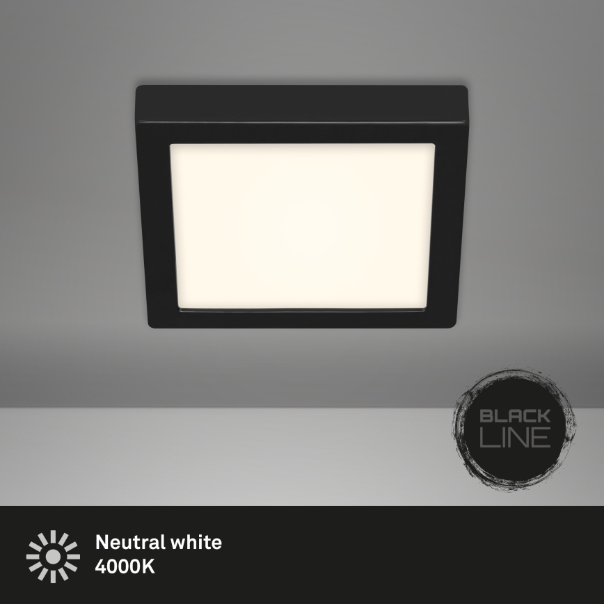Briloner 3464-415 - LED Plafonjera FIRE LED/12W/230V 17x17 cm