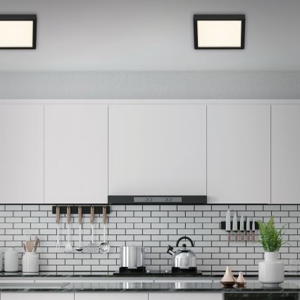 Briloner 3467-415 - LED Plafonjera FIRE LED/21W/230V 30x30 cm