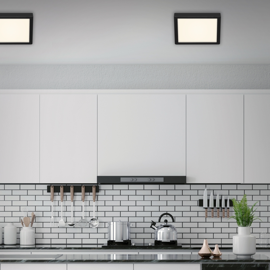 Briloner 3467-415 - LED Plafonjera FIRE LED/21W/230V 30x30 cm