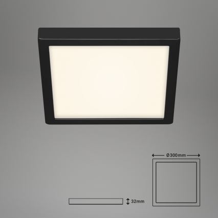 Briloner 3467-415 - LED Plafonjera FIRE LED/21W/230V 30x30 cm