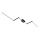 Briloner 3501-015 - LED Nadgradni luster STAFF 5xLED/4,8W/230V crno