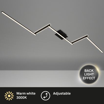 Briloner 3501-015 - LED plafonski luster STAFF 5xLED/4,8W/230V crna