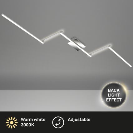 Briloner 3501-018 - LED plafonski luster STAFF 5xLED/4,8W/230V mat hrom