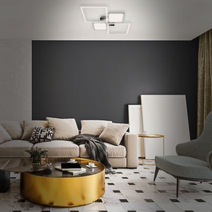 Briloner 3530-018 - LED Prigušivi nadgradni luster FRAME LED/40W/230V 3000-6500K + Daljinski upravljač