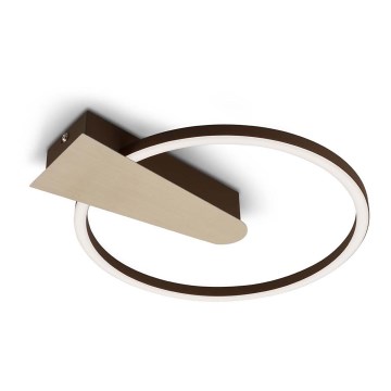 Briloner 3542017 - prigušiva LED plafonska svetiljka NICO LED/12W/230V zlatna