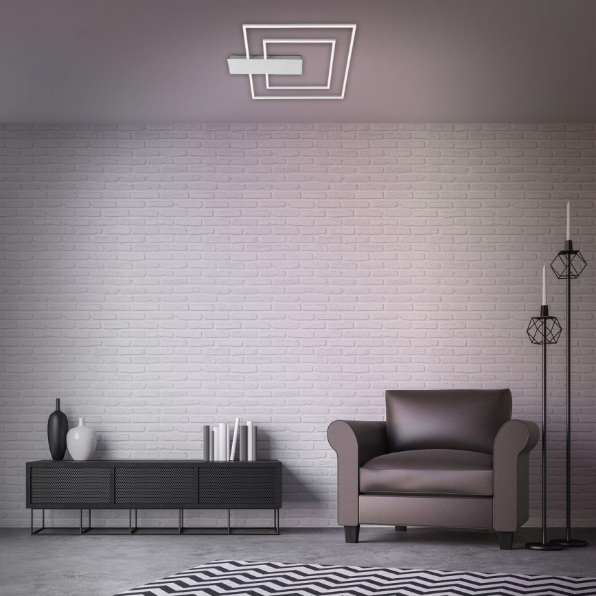 Briloner 3545-018 - LED Prigušiva plafonjera NICO LED/25W/230V krom