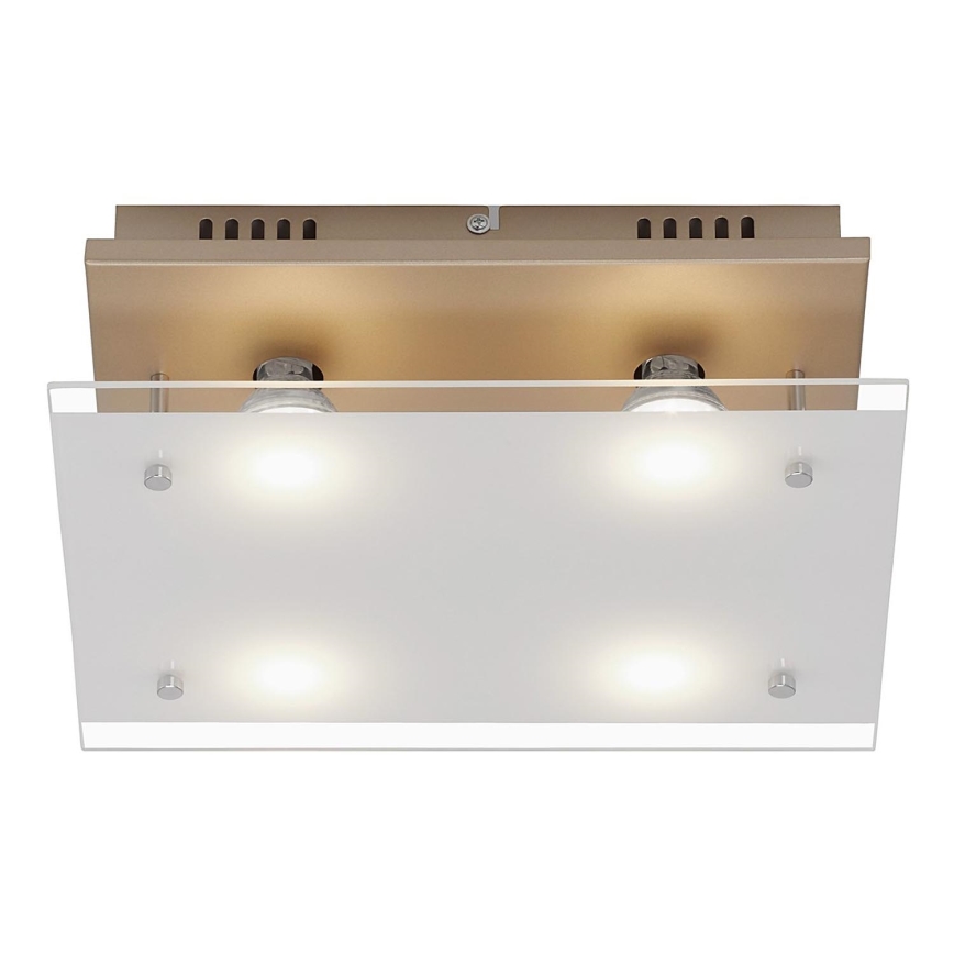 Briloner 3586-047 - LED Plafonjera SMART GOLD 4xGU10/4W/230V
