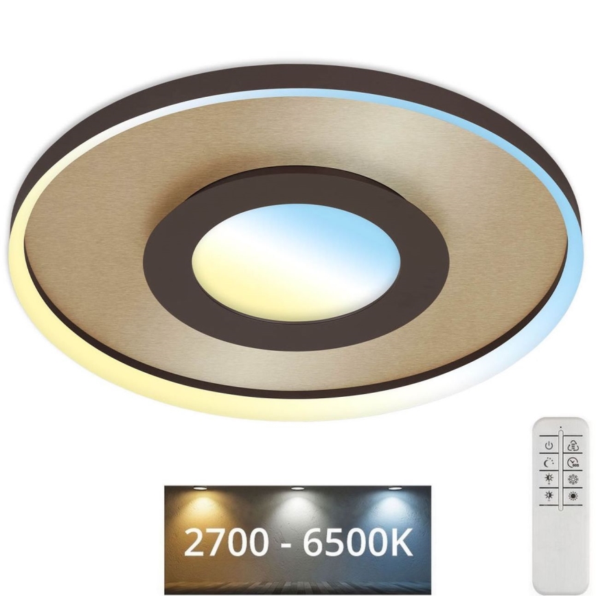 Briloner 3640017 - LED Prigušiva plafonjera FRAME LED/25W/230V 2700-6500K + Daljinski upravljač