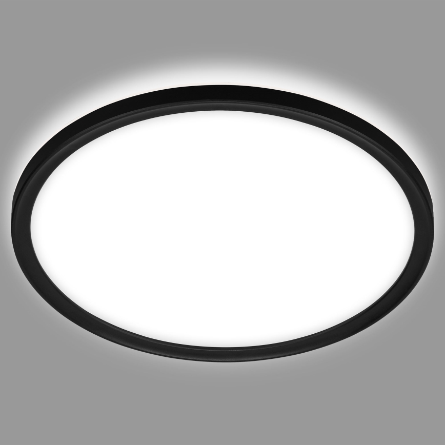 Briloner 3642-415 - LED plafonjera za kupatilo SLIM LED/19W/230V pr. 29 cm IP44 crno