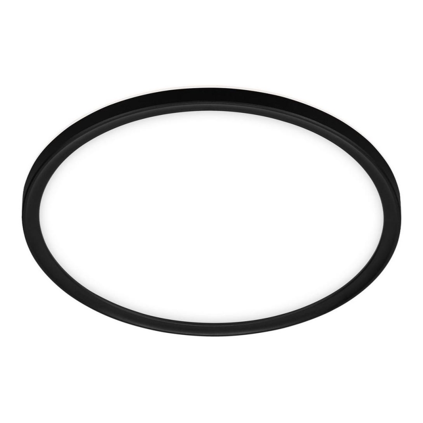 Briloner 3642-415 - LED stropno svetlo za kupatilo SLIM LED/19W/230V prečnik 29 cm IP44 crno