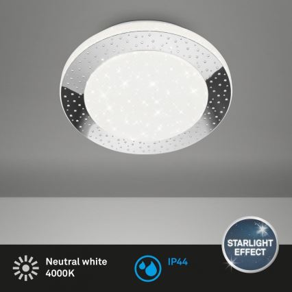 Briloner 3693-018 - LED plafonjera za kupatilo LED/15W/230V IP44 4000K pr. 28 cm
