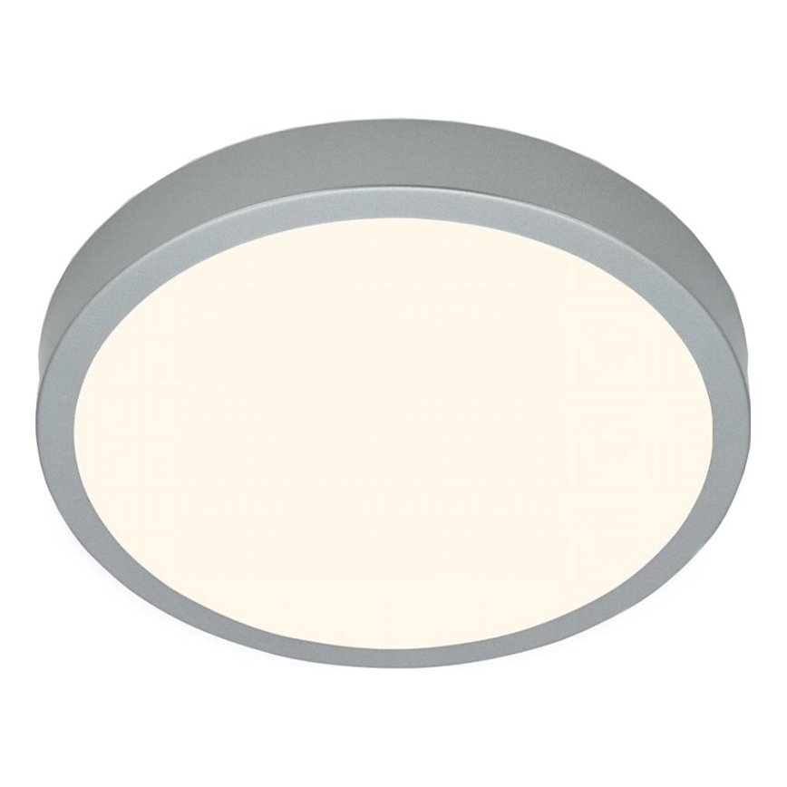 Briloner 3700-014 - LED plafonsko svetlo RUNA LED/16W/230V 3000K prečnik 28 cm srebrno