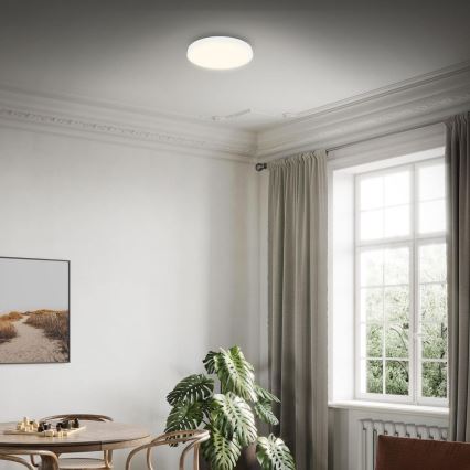 Briloner 3700-016 - LED Plafonjera RUNA LED/16W/230V 3000K pr. 28 cm bela