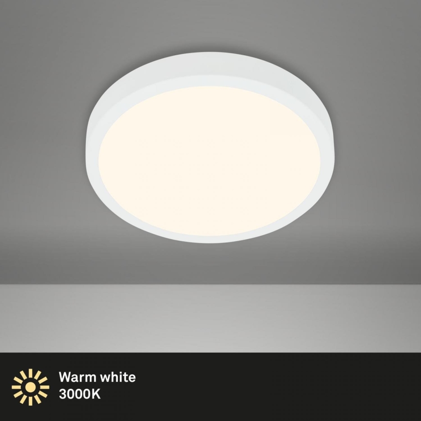 Briloner 3700-016 - LED Plafonjera RUNA LED/16W/230V 3000K pr. 28 cm bela