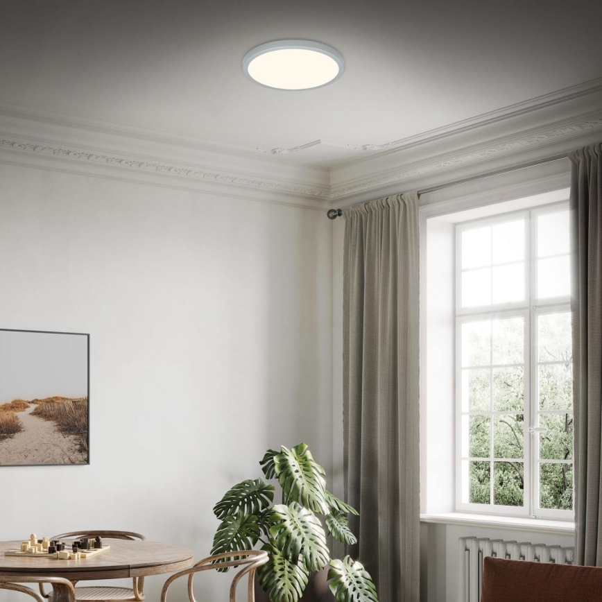 Briloner 3703-014 - LED Plafonjera RUNA LED/24W/230V 3000K pr. 38 cm srebrno