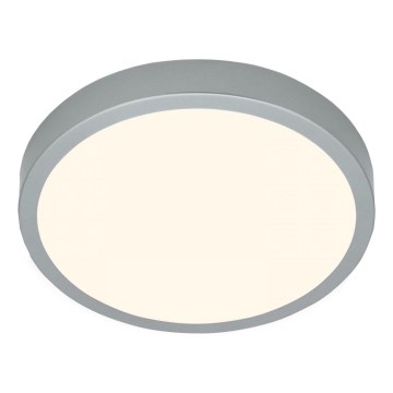 Briloner 3703-014 - LED stropna svetiljka RUNA LED/24W/230V 3000K prečnik 38 cm srebrna