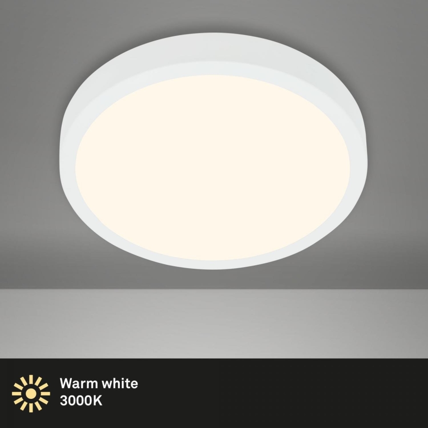 Briloner 3703-016 - LED Plafonjera RUNA LED/24W/230V 3000K pr. 38 cm bela