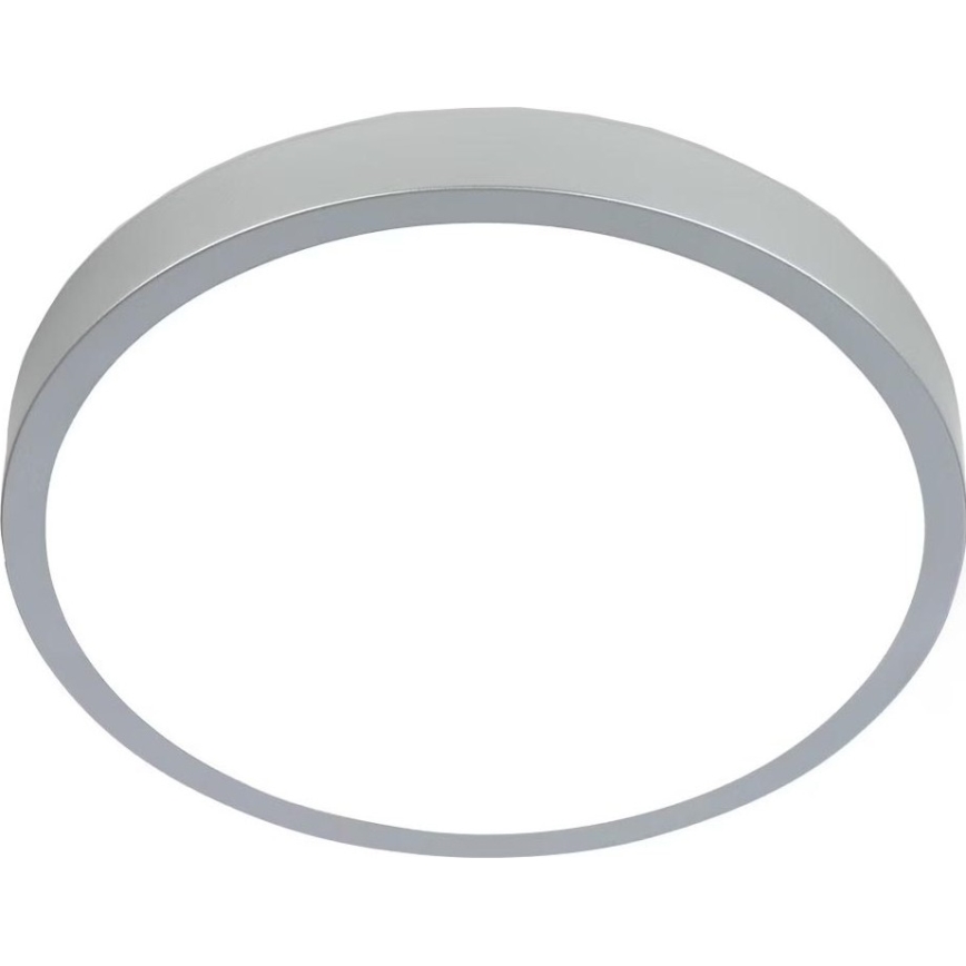 Briloner 3709-014 - prigušiva LED RGBW plafonska svetiljka LED/22W/230V 4000K prečnik 38 cm srebrna + daljinski upravljač