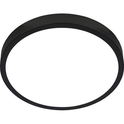 Briloner 3709-015 - LED RGBW prigušiva stropno svetlo LED/22W/230V 4000K, prečnik 38 cm, crna + daljinski upravljač