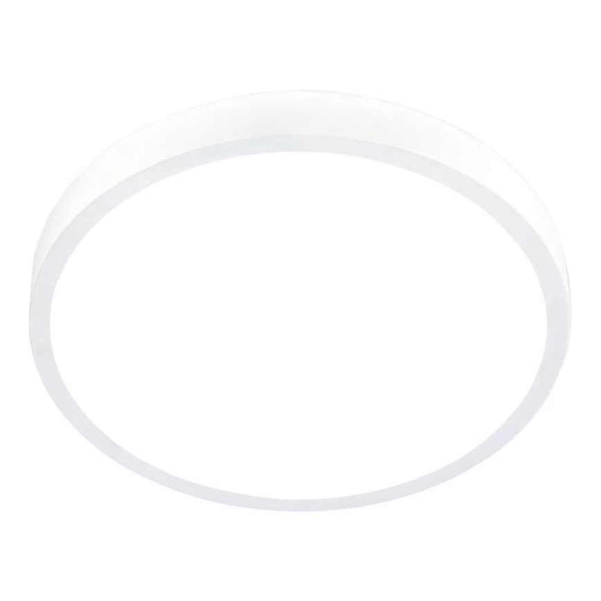 Briloner 3709-016 - LED RGBW prigušiva stropna svetiljka LED/22W/230V 4000K pr. 38 cm bela + daljinski upravljač