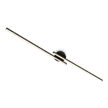 Briloner 3717-025 - LED plafonski luster REY 2xLED/12W/230V crne boje