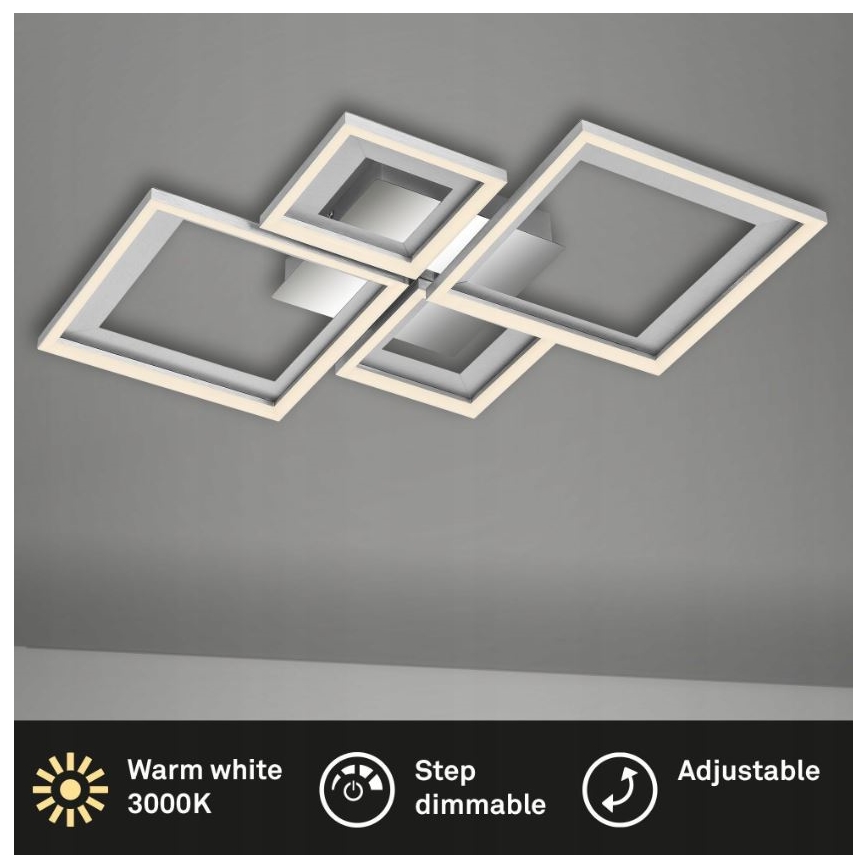 Briloner 3727-019 - LED Prigušiva plafonjera FRAME LED/38W/230V