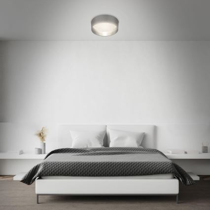 Briloner 3882-014 - LED Plafonjera MAILA STARRY LED/18W/230V sivo/srebrno