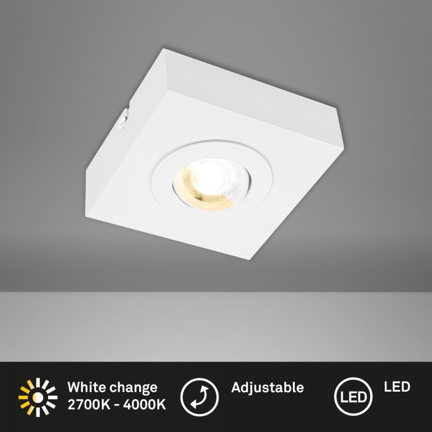 Briloner 3996016 - LED Reflektorska lampa CTS LED/4W/230V 2700/4000K bela