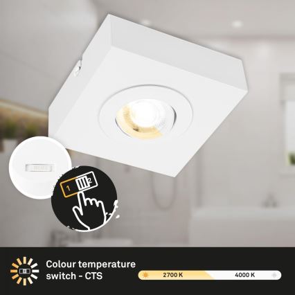 Briloner 3996016 - LED Reflektorska lampa CTS LED/4W/230V 2700/4000K bela