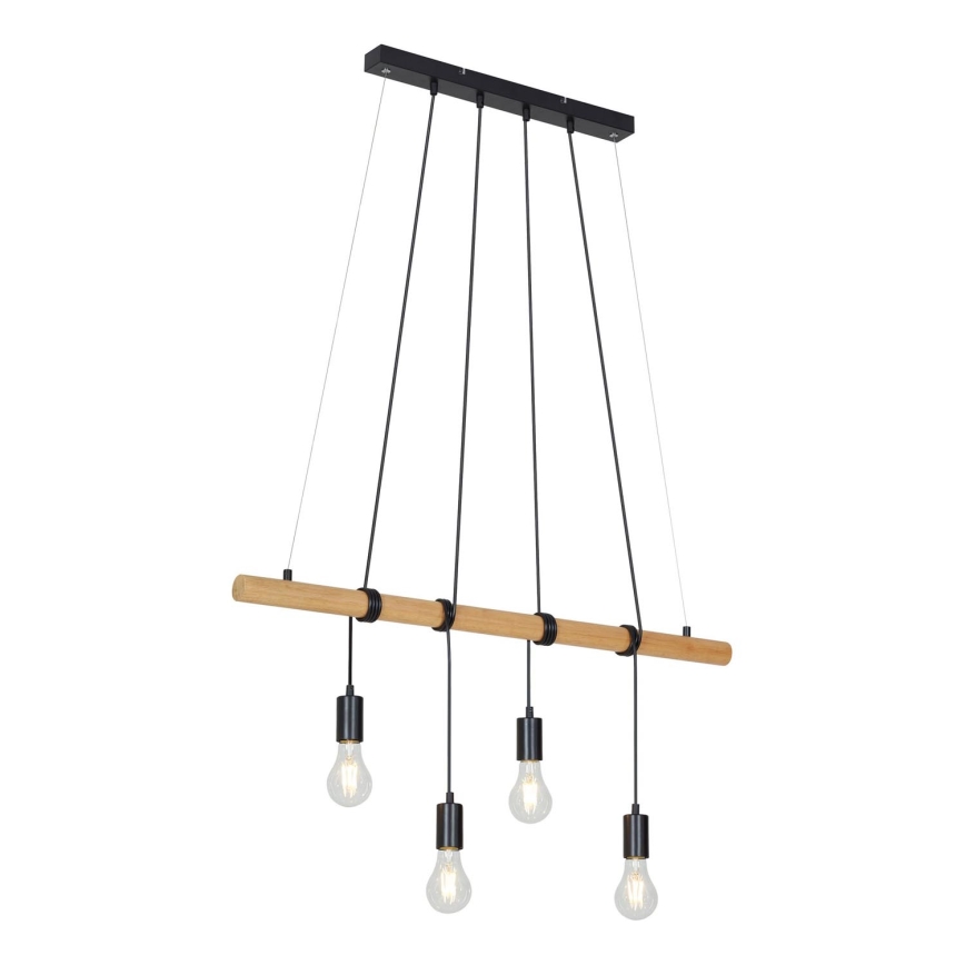 Briloner 4015045 - Luster na sajli 4xE27/25W/230V fikus elastika