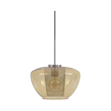 Briloner 4016-017 - Luster na sajli SEVENTIES 1xE27/40W/230V narandžasta