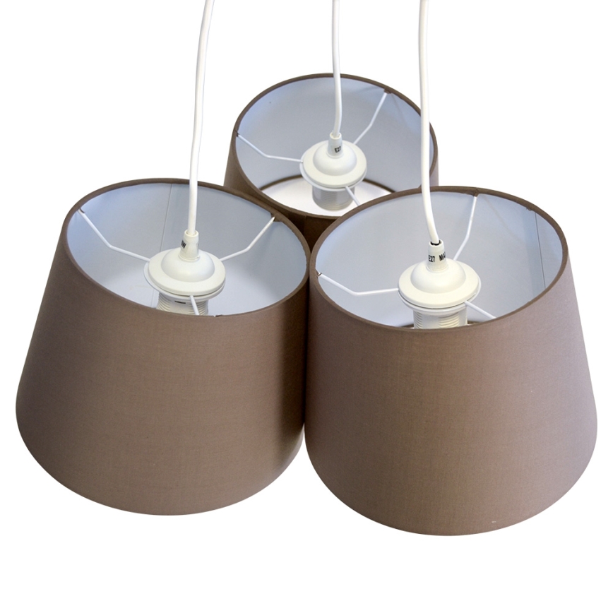 Briloner 4288-031 - Viseća lampa TELA 3xE27/40W