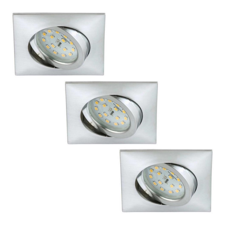 Briloner 6997-039 - Set 3x LED Ugradbena lampa za kupatilo LED/5W/230V IP23