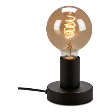 Briloner 7023-015 - Stona lampa TEEPU 1xE27/10W/230V crno