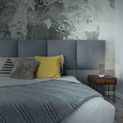 Briloner 7028-014 - Stona lampa STARRY SKY 1xE14/25W/230V siva