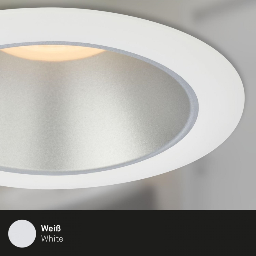 Briloner 7041-036 - Set 3x LED Ugradbena lampa za kupatilo LED/4,9W/230V IP44 bela