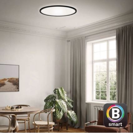 Briloner 7059-015 - LED Prigušiva plafonjera SLIM LED/22W/230V 2700-6500K Wi-Fi Tuya + Daljinski upravljač