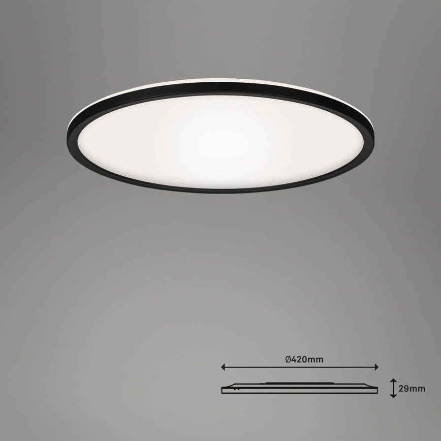 Briloner 7059-015 - LED Prigušiva plafonjera SLIM LED/22W/230V 2700-6500K Wi-Fi Tuya + Daljinski upravljač