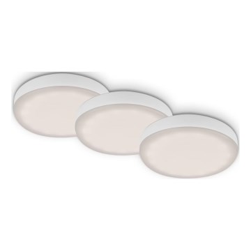 Briloner 7061-436 - Set 3x LED Ugradbena lampa za kupatilo LED/3W/230V IP44