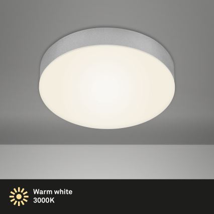 Briloner 7065-014 - LED Plafonjera FLAME LED/16W/230V srebrno